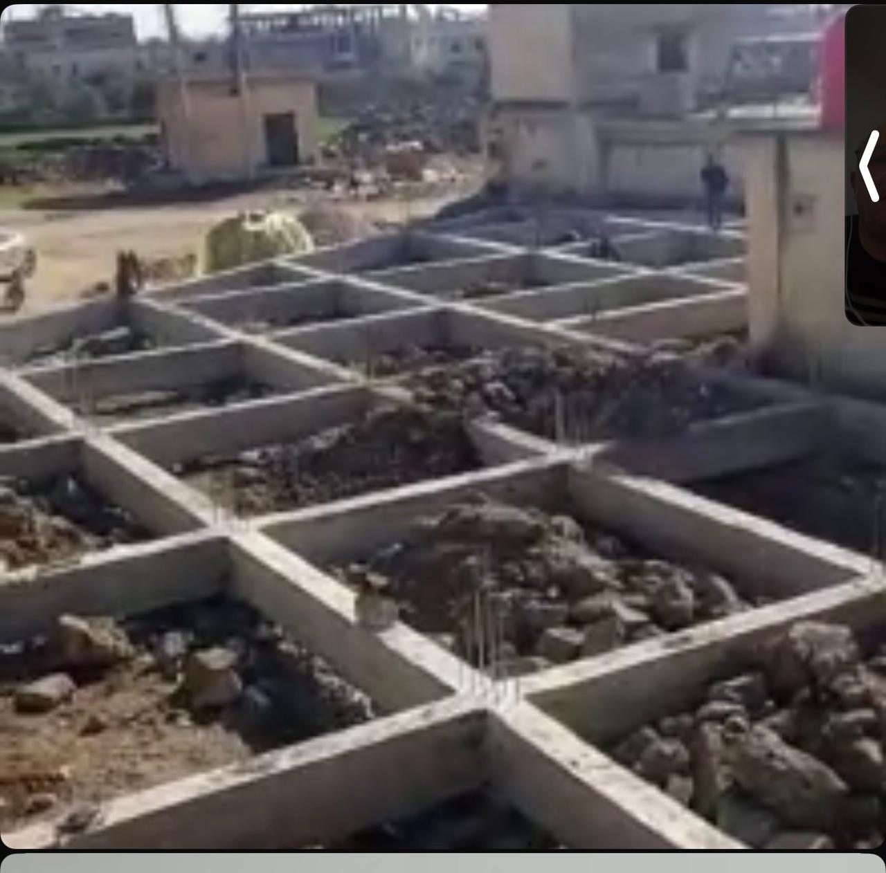 مرحلة تنفيذ العناصر الإنشائية